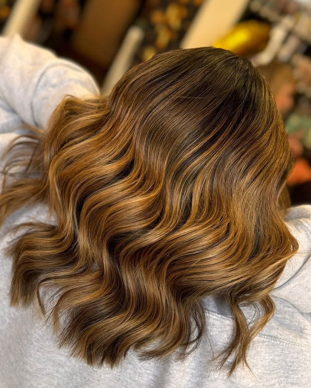 Brunette balayage at the best hairdressers near Liverpool